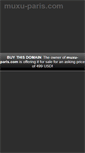 Mobile Screenshot of muxu-paris.com